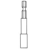 ASG 6461 Hex Magnetic Bit Holder, 1/4 in, 2-7/8 in