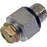 ASG 65225 Oil Drain Plug Piggyback 5/8-18 S.O., Head Size 15/16 In
