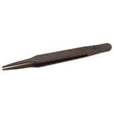 Aven 18531 ESD Plastic Tweezers with Straight Flat Tips