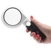 Aven 26054 Hand Held Magnifier 5x/20x with LED Light