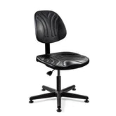 Bevco 7001D-3750S/5 Dura Heavy-Duty Black Polyurthane Chair Articulating Seat