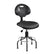 BEVCO 7600-BLK Everlast Tall Height Black Polyurethane Chair with Welded Footring