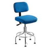 Bevco 8210-CARD5S-BLUF Doral-E Upholstered ESD Chair