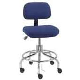 Bevco 8351-CARD5S-BLUV Ergonomic Pneumatic Chair