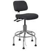 Bevco 8601-CARD5S-MEG-NAVYF  Ergonomic Pneumatic Chair