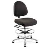 Bevco 9352M-S-RBCS-A5-BLKF Integra Upholesterd Chair Medium Back