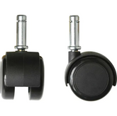 Bevco CADS/5 Dual Wheel Hard Floor Caster for Tubular Steel Base (Set of 5)