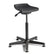 Bevco D3505 Earg Deluxe Sit Stand Soft Polyurethane Seat, 5-Star Black Nylon