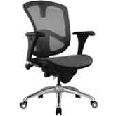 Bevco M6088M Ergonomic Executive Mesh Chair Adjustable Contoured Backrest