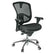 Bevco M6088MU Ergonomic Executive Mesh Chair Upholstered Fabric Adjustable Contoured Backrest