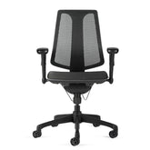 Bevco MM6077V Mesh Chair with Contoured Backrest and Lumbar Support
