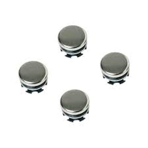 Bevco RCMG/4 RUBBER Cushion Metal Glides, pack of 4