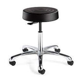 Bevco S3550-BK Ergolux Soft Poly Backless Stool, 5-Star