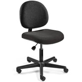 Bevco V4007HC-AV-BLK Value-Line Pneumatic Chair 17-22 Height Adjustment, Hard Floor Casters 