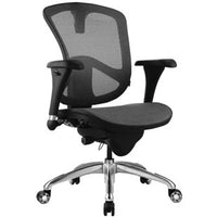 Bevco M6088M Ergonomic Executive Mesh Chair Adjustable Contoured Backrest