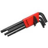 Bondhus 10999 Ball End Hex L-Wrenches Set, 1.5 - 10 mm, 9 Pc