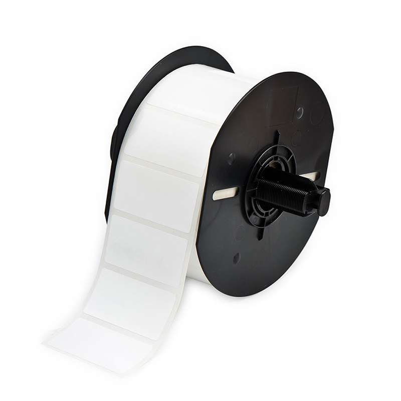 BRADY B33-17-423 Polyester Labels with Permanent Acrylic Adhesive, 1500 Per Roll