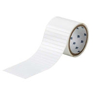 BRADY THT-11-423-10 Thermal Transfer Permanent Polyester Labels, 10000 Per Roll