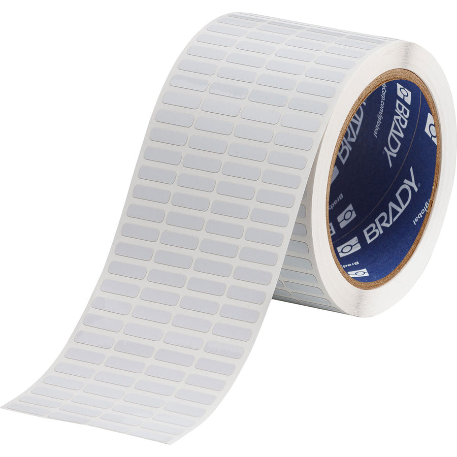 BRADY THT-14-718-10 High-Temperature ESD Industrial Polyimide Barcode Labels, 10000 Per Roll