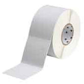 BRADY THT-161-486-1 3 Core Metallized High Adhesion Matte Polyester Labels, 1000/ROLL