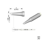 JBC C105109 Bevel Cartridge Consal Solder Tip