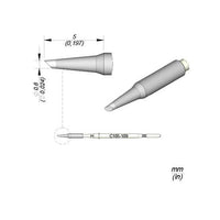JBC C105109 Bevel Cartridge Consal Solder Tip