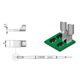 JBC C120003 Blade Micro Tweezer Cartridge, 3.0mm