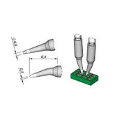 JBC C120011 Bent Micro Cartridge Chisel Tweezer Soldering Tip