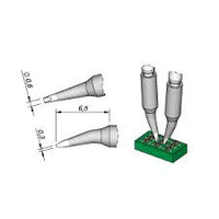 JBC C120011 Bent Micro Cartridge Chisel Tweezer Soldering Tip