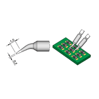 JBC C120902 Micro Bent Conical Cartridge Tweezer Soldering Tip