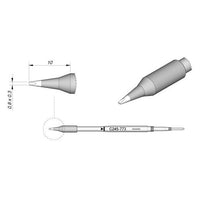 JBC C245773 Chisel Cartridge Soldering Tip, 0.8mm