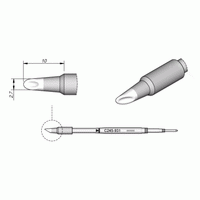 JBC C245931 Mini Spoon Cartridge Soldering Tip, 2.7mm