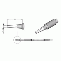 JBC C245944 Chisel Cartridge Soldering Tip, 1.8mm