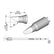 JBC C245354E Bevel Cartridge Soldering Tip, 10.5mm