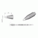 JBC C245406 Cartridge Chisel Soldering Tip, 1.2 x 0.7mm