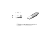 JBC Tools C245756 Chisel Cartridge Soldering Tip, 4.8mm