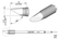 JBC C245766 Bevel Cartridge Soldering Tip, 5 mm