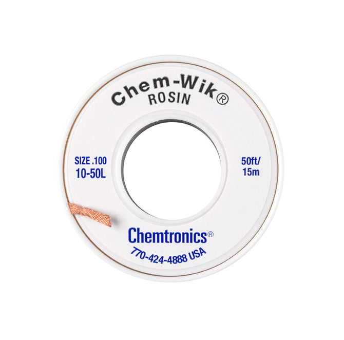 Chemtronics 10-50L Chem-Wik Rosin Desoldering Braid