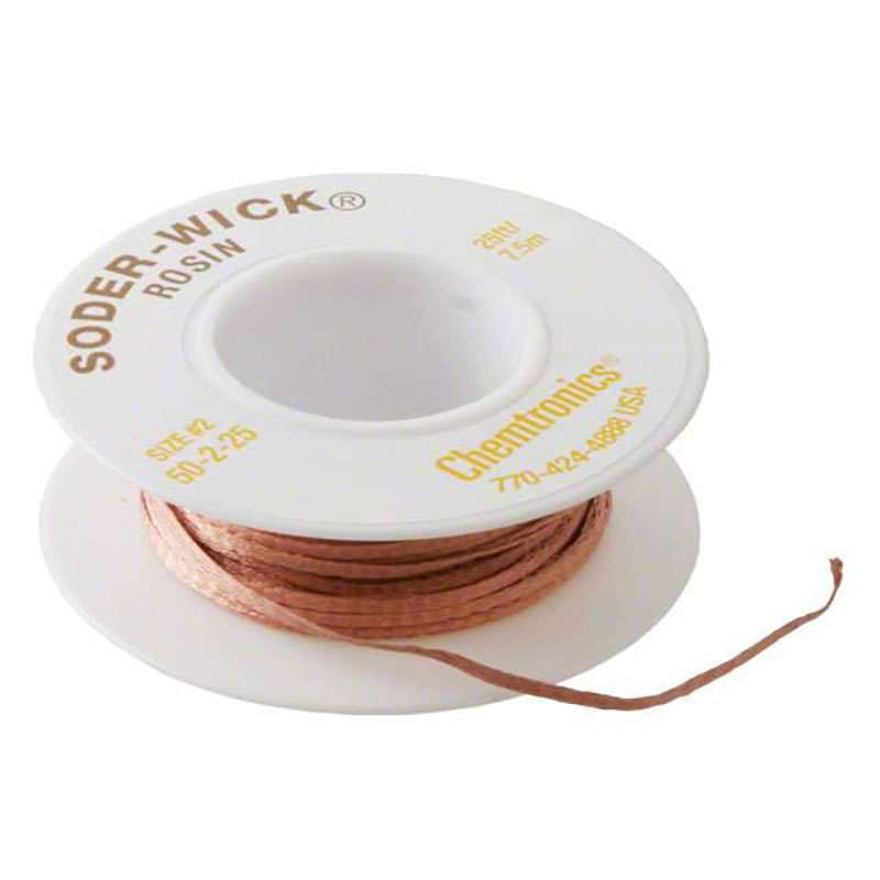 Chemtronics 50-2-500 Soder-Wick Rosin Desoldering Braid