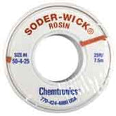 Chemtronics 50-4-25 Soder-Wik Desoldering Braid with Standard Spool