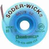 Chemtronics 80-3-10 Soder-Wick Rosin Desoldering Braid