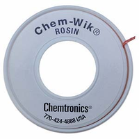 Chemtronics 80-1-5 Soder-Wick Rosin Desoldering Braid, .030"