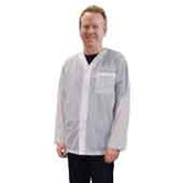 Desco 04653 Trustat Jacket With Snaps, No Collar & One Pocket, Large