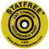 Desco 06721 Common Ground Point Identification Label 10/Pak