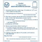 Desco 06736 JEDEC Moisture Sensitive Caution Label 100/Roll