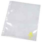 Desco 07473 Clear Sheet Protector, 3 Mil 8.75" x 11.25",100/pk