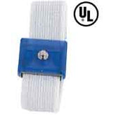 Desco 09105 Elastic Adjustable Sapphire Fabric Wrist Strap