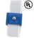 Desco 09105 Elastic Adjustable Sapphire Fabric Wrist Strap