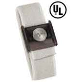 Desco 09183 Single Conductor Adjustable Fabric Wrist Strap, MagSnap