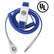 Desco 09198 MagSnap Adjustable Metal Wrist Strap With 6 ft Cord
